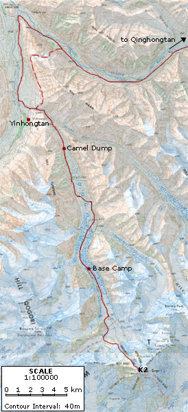 Map of the Approach to K2