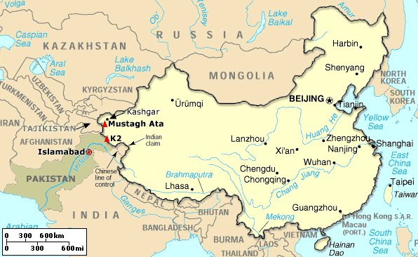 Map of China