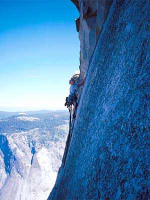 Hans Florine Climbing Photo