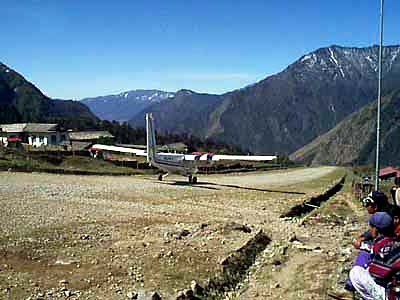 Lukla Air Strip