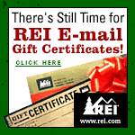 REI is geared for gift giving!