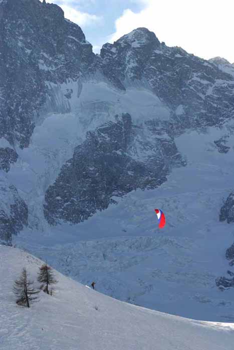 snowkiting