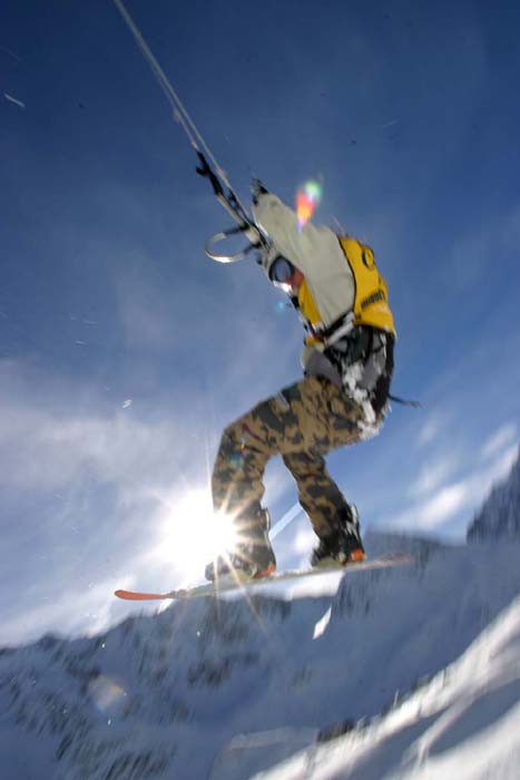 snowkiting