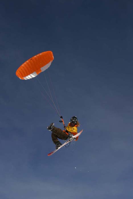 snowkiting