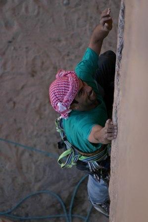 Climbing Jordan's Wadi Rum