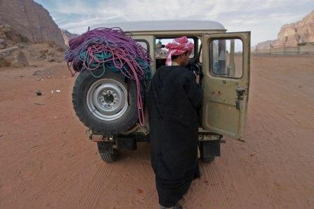 Climbing Jordan's Wadi Rum