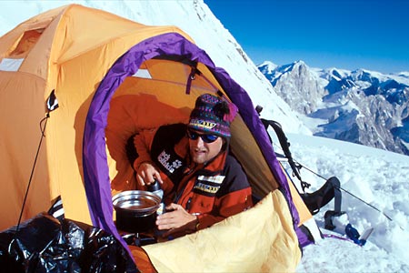Viesturs Post-Climb Photo
