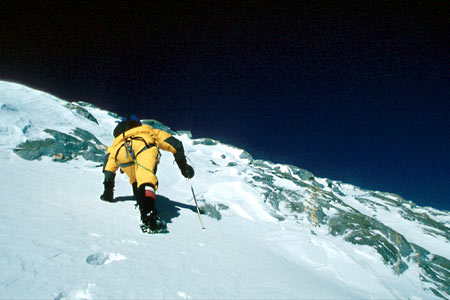 Viesturs Post-Climb Photo