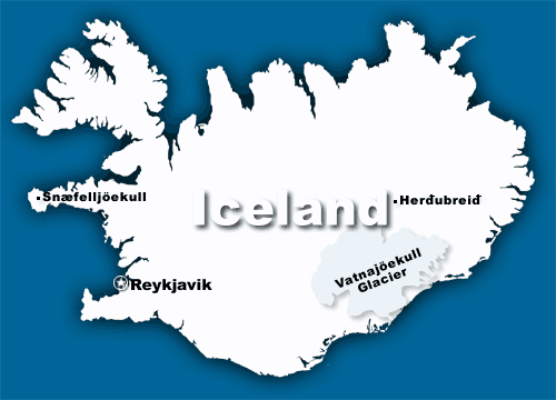 Iceland Map