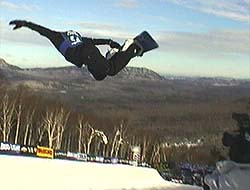 Jamil Kahn above Sugarloaf
