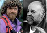 Reinhold Messner and Kurt Diemberger