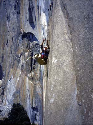 Beth Coats on El Cap