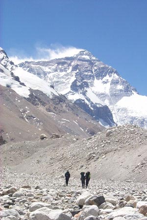 Everest North Face Approach