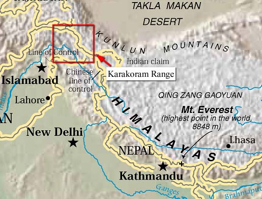 Map of Pakistan