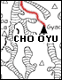 Map of Cho Oyu camps