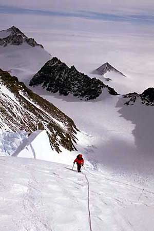 Ascending to Camp III