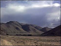 Tibetan Highlands in the Afternoon