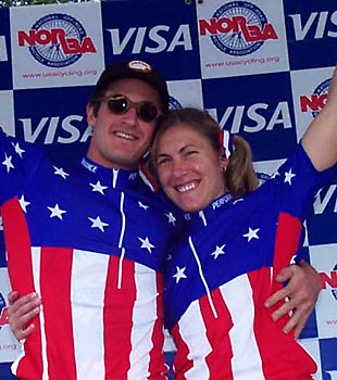 Leigh Donovan and Brian Lopes
