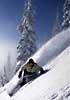 Snowboarding Blackcomb Glacier