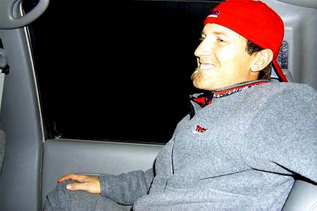 Swany in his PJ's