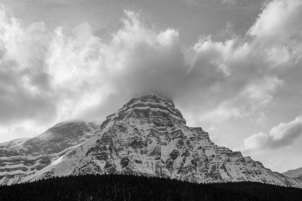 b_w_icefield_parkway_landscape