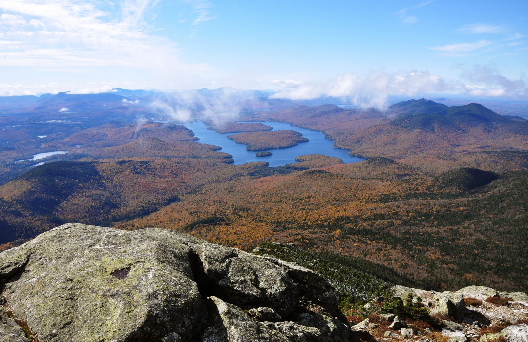 Map of the 46 Adirondack High Peaks - MountainZone